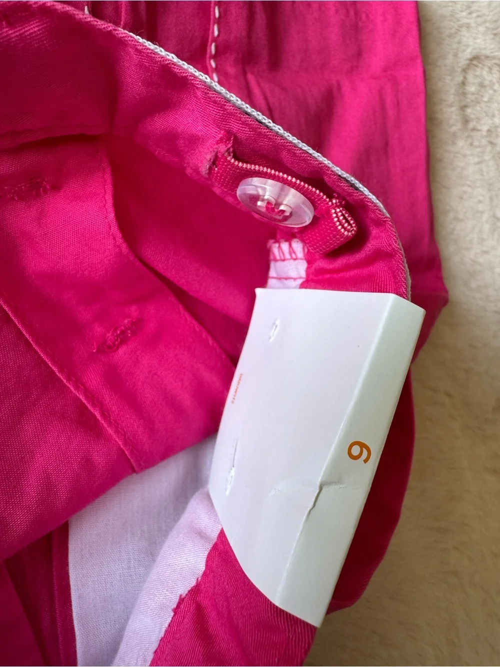 NWT Gymboree Belted Pickstitch Pleated Hot Pink Shorts Size 9 Cape Cod Cutie